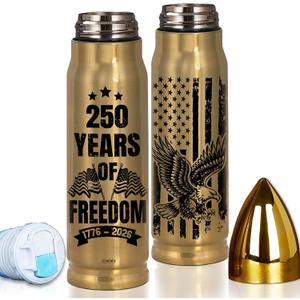 250th Anniversary USA Tumbler - 250 Anniversary USA Flag Tumbler - 4th of July Gifts - 17oz American Eagle Tumblers - Veterans Day Fathers Day Patriotic Gift - Cool Gifts for Men