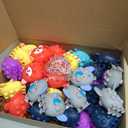 48 Pcs Party Favors for Kids, 3D Animal Pop Fidget Toys Bulk, Sensory Bath Suction Toys for Toddlers, Carnival Treasure Classroom Prizes Box Toys, Fidget Stocking Stuffers Birthday Party Gifts