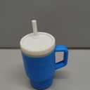 Infantino My 1st Tumbler, Silicone Sippy Cup with Straw & Handle, Spill-Resistant Baby Cup for On-the-Go, BPA-Free Transition Bottle, Ocean (9 Ounces)