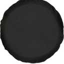 Moonet PVC Thickening Leather Spare Tire Wheel Cover for Car Truck SUV Camper Trailer Universal Fit RV JP FJ, R18 XXL Black (for Overall Wheel Diameter 34-35 inch)