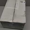 200 Pcs Gold Glitter Plastic Plates - Disposable Party Plates, Gold Glitter Disposable Plate Include 100 Dinner Plate and 100 Dessert Plate, Plastic Plate for Party, Holiday, Wedding & Birthday