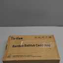 Yirilan Bamboo Bathtub Tray Caddy, 1 or 2 Person Expandable Wooden Bathroom Tray, Luxury Bamboo Bathtub Expandable, Bath Tub Table Caddy with Extending, Grey