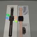 Smart Watch for Women Android & iPhone, Alexa Built-in, 1.8" Touch Screen Fitness Tracker with Answer/Make Calls, IP68 Waterproof Heart Rate/Sleep/SpO2 Monitor, Pedometer, 100+ Sport Modes (Pink)