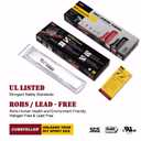 CUBEFELLER® 3:1 Ratio 1/2 Inch (12.7mm) Clear Heat Shrink Tubing - 4ft (1.22M Total Length), Marine Grade Waterproof Adhesive Lined, Insulation Sealing Oil-Proof Wear-Resistant,CFET0412C