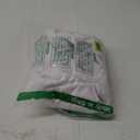 Cosonsen Women's Dress Deep V-Neck Long Sleeve Waist Tie Ruffle Mini Swing Skater Dresses, Medium, White