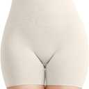 ESSENTIALS BY TUMMY TANK womens Seamless Shaping Short (Medium-Large, Nude)