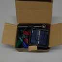 Solar Christmas Lights Outdoor C6 Strawberry String Lights, LED Christmas Fairy Lights 50 LEDs Solar Operated Rechargeable Garden Lights for Christmas Tree, Holiday, Arbor Decor (Multicolor, 8 Modes)