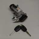 RAMATA 72185-SHJ-A01 Ignition Switch Lock Cylinder with Key (with Blank Chip) Compatible with 2005 2006 2007 2008 2009 2010 Honda Odyssey (Ignition Chip: 48,Frequency: 315mHz)