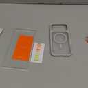 TORRAS Stronger Magnetic & Shockproof for iPhone 17 Pro Max Case, Fit for MagSafe, Military Grade Drop Protection, Camera Control, DIY Button, Slim for iPhone 17 Pro Max Case Translucent Silver