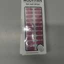 10 x Gloss Nail Strips|Uv Free|22 Pcs,Gel Nail Stickers|Long Lasting Two Weeks and Easy to Apply&Remove|Powder Blue Spot