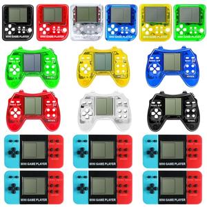 Sinikoro 18Pcs Video Game Party Favors for Kids, Arcade Video Game Birthday Supplies Mini Gaming Console Keychain Classroom Prizes for Boys and Girls