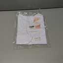 Women's Sleeveless Crew Neck Bodysuit Top Sexy Slim Summer Stretch Tank Top (White, S)