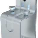 JUBEST Raw Material Box Rail Track Connector, Wall Mount, Silver