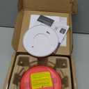 Kidde Smoke Detector, 10-Year Battery Powered, with LED Status Lights, 85 dB Alarm, 5-inches