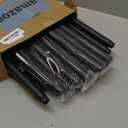 STO STO Long Expandable Shoe Rack 4-Tier, Adjustable Length 33.747.5 Shoe Organizer, Metal Shoes Storage Shelf, Holds Up to 30 Pairs, Non-Slip Feet, for Closet, Entryway, Hallway, Front Door, Black