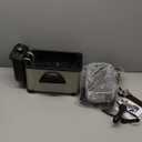 OVENTE Electric Deep Fryer 2 Liter Capacity, 1500 Watt Lid with Viewing Window and Odor Filter, Adjustable Temperature, Removable Frying Basket and Easy to Clean Stainless Steel Body, Silver FDM2201BR