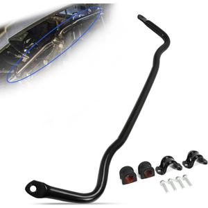 55398938AC Front Suspension Stabilizer Bar with Bushings&Retainers&Screws Compatible with 2009-2018 Dodge Ram 1500 2019-2022 Ram 1500 Classic 4WD, Replace 55398938AB