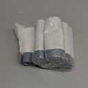 120 Counts 1.6 Gallon Mini Drawstring Trash Bags, Small Garbage Bags by KSSKSS, Code a fit 4.5-8 Liter, 1.2-2 Gal, White Trash Bin Liners for Home Office Kitchen Bathroom Bedroom