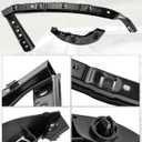 Front Headlight and Bumper Bracket Kit Fit for Honda Civic Sedan 2006-2011