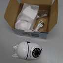 oneware Security Camera Wired,Indoor Outdoor Wireless Cameras for Home Security with Motion Sensor & Alarm,2-Way Audio, Colored Night Vision (2pack with 64GB Card)