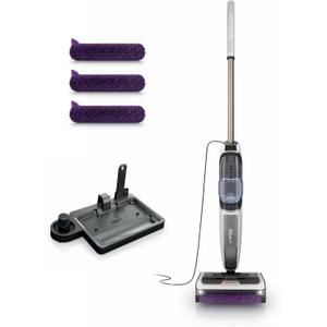 Shark Steam Pickup 3-in-1 Steam Mop Picks Up Debris, Deep Scrubs, & Steam Sanitizes - All At Once, Lightweight Steam Cleaner for Home, Steam Cleaner for Hardwood, Tile & Laminate, White, SD205CCO