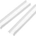 MECCANIXITY 5000Pcs Standard Tagging Gun Fasteners,0.5 Inch White Garment Tags Label Gun Plastic Refills, Fabric Tag Attachments Gun Barbs for Clothing, Retail, All Price Tags