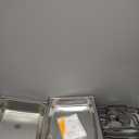 Alpha Living Pack of 4 Chafing Dish Full Set Stainless Steel Catering Chafer with Lids, Pans & Fuel Holders Buffet Food Warmers for Parties, Events & Weddings Alpine Gray Handles