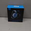 Gtheos 2.4GHz Wireless Gaming Headset for PS5, PS4 Fortnite & Call of Duty/FPS Gamers, PC, Nintendo Switch, Bluetooth 5.3 Gaming Headphones with Mic, Stereo Sound, Red Light -Black