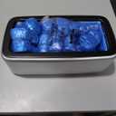 Shoe Cover Dispenser Automatic Shoe Cover Machine with 200pcs Shoe Covers Disposable Portable Automatic Shoe Cover Dispenser Shoe Booties Disposable Non Slip for Home Office Factory Supermarket