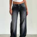 Women's High-Waisted Wide-Leg Jeans | Relaxed-Fit Denim Pants for Casual Daily Wear (M)