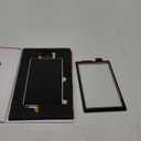 Replacement LCD Screen Display and Digitizer for Lite, for Lite Gamepad Screen Replacement LCD Display Panel Repair Parts (Black)