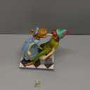 Enesco Disney Traditions by Jim Shore 65th Anniversary Peter Pan and Wendy Stone Resin, 7.4 Figurine, 7.4 Inches, Multicolor