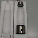 Hydrogen Water Bottle, Upgraded Hydrogen Generator with SPE/PEM Tech,16oz Portable Hydrogen-Rich Water Maker,Fast Hydrogen Production,Rechargeable Health Water Cup for Home Office Travel