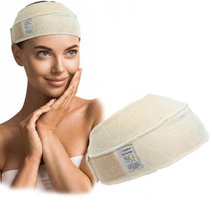 Widen Wigs Band, Velvet Grip Band Non Slip, Adjustable Fasten Headbands for Women to Keep Wig from Moving and Comfort (Beige)