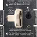 Lutron Toggler LED+ Dimmer Switch for Dimmable LED, Halogen and Incandescent Bulbs, 150 Watt, Single-Pole or 3-Way, TGCL-153PH-LA, Light Almond