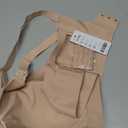 As Fairy Wireless Seamless Pumping Bra Hands Free Nursing Bra Wirefree Comfort Wearable Breast Pump Brass (X-Large, Nude)