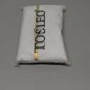 Tosleo White Velvet Throw Pillow Covers 18x18 inch Pack of 2 with Gold Leather Christmas Decorative Couch Pillow Cover Luxury Modern Soft Pillowcases Spring Home Decor for Sofa Bed Living Room