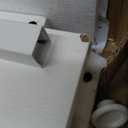 Lufeiya White Computer Desk for Bedroom - 40 inch Simple Modern Study Table Kid Girls Student Home Office Writing Desk, White