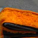 ONASAR Orange Area Rugs for Bedroom Living Room, Fluffy 4x6 Indoor Bedside Floor Throw Rug, Soft Plush Shaggy Carpet for Nursery Kids Girls Boys Teen Dorm Home Office Decor Aesthetic