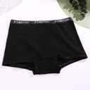FINETOO Womens Cotton Boy Shorts Underwear Full Coverage Soft Boxer Briefs High Waisted Panties for Lady Girls 6 Pack