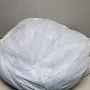 KAIJIE Dog Bed, Cat Calming Bed, Faux Pillow Pet Donut Cuddler Round Plush Bed for Large Medium Small Dogs and Cats Diameter 80cm (Gradient blue)