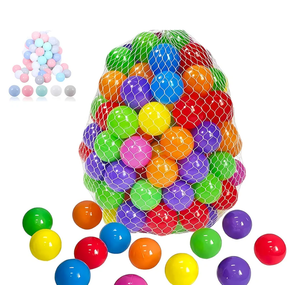 40pcs   Soft Plastic Ball Pit Balls for Kids, Gift for Baby Toddler Birthday Christmas, Ball Pit Play Tent, Baby Pool Water Toys, Kiddie Pool, Party Decoration