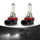 awlbed 2 PCS Car Halogen Fog Light Bulb, 12V 55W 2 PCS, White #H11