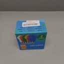 haraqi 6 Pack 9W (60W Equivalent) 120V E26 Base A19 LED Colored Light Bulb, Green LED Lights for Party Christmas Decor and Halloween Lighting