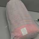 Buckwheat Pillow & Cervical Pillows for Sleeping (21x8x3inch), Natural Cooling Technology and Relieve Cervical Pain, 100% Organic Coarse Cloth Package w Organic Buckwheat Hulls. (Light Red)