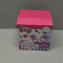 99 Pcs Kids Makeup Kit for Girls, Princess Toys Real Washable Cosmetics Set with Mirror, Hair Ties, Nails, Rings, Earrings, Necklace, Perfect for 3 4 5 6 7 8 Year Old Girls Birthday (White)