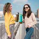 3 x yoelike Grid Silicone Boot for Owala Water Bottle, Anti-Slip Protective Sleeve for FreeSip/Twist/Flip, Bottom Bumper Cover for Watter Bottle Accessories (24 Ounces, Dark Green)