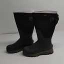 Showave Men's Rubber Hunting Boots, Waterproof Rain Boots Insulated Neoprene Mud Boot, Durable Arctic Outdoor Working Boot with Steel Shank 12