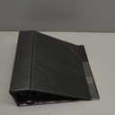 Avery(R) Durable View 3 Ring Binder, 5 Inch EZD Rings, 1 Black Binder (09900)