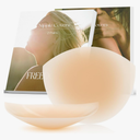 Nipple Covers for Women,Multifunction Adhesive Silicone Nipple Pasties Reusable 2 Pairs Sticky Breast Petals Bra Dress Size M